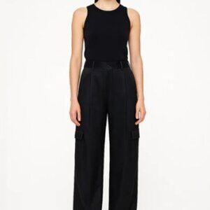 Aritzia Outgoing Satin Cargo Pant